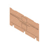 W18-00719-006 UPHOLSTERY-LOWER BACK PANEL,SLEEPER