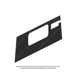 W18-00744-022 UPHOLSTERY-BACKWALL,LWR,54",STRLT,WDO