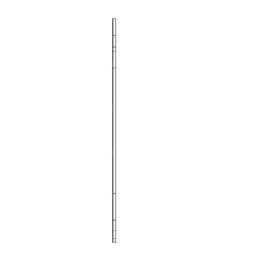 W18-00779-423 FLOOR COVER-DAYCAB,RUBR,DBL,SS
