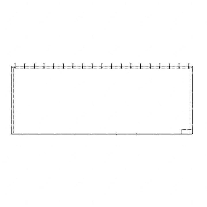 W22-00000-001 CURTAIN-COVER FRONT