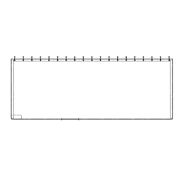 W22-00001-000 CURTAIN-COVER REAR L