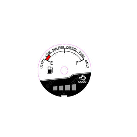 W22-00009-039 GAUGE-FUEL LEVEL,POL,X
