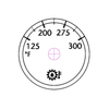 W22-00011-038 GAUGE-TRANS TEMP,POL