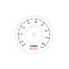 W22-00025-017 GAUGE-SPEEDO,NO ODO,5"