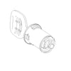 W22-00057-001 P2/24U LOCKSET 4 KYS 1001-1500