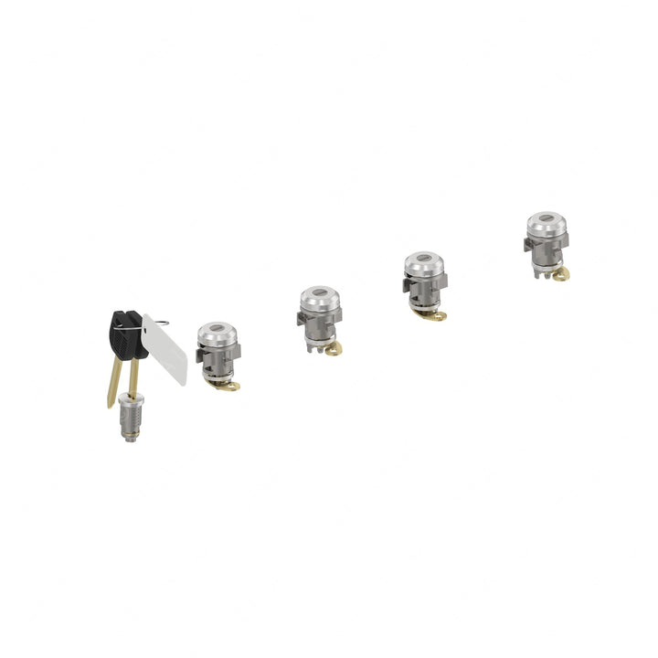 W22-00070-001 M2 4DR LOCKSET,2 KYS  1001-150