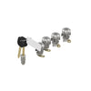 W22-00070-003 M2 4DR LOCKSET,2 KYS  1001-150