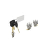W22-00075-019 M2/P3 LOCKSET,3 KEYS,1001-1500