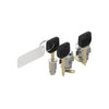 W22-00075-038 M2/P3 LOCKSET,3 KEYS,1001-1500
