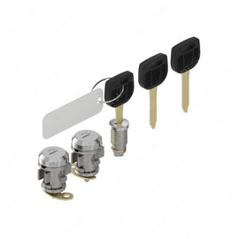 W22-00075-044 M2/P3 LOCKSET,3 KEYS,1001-1500