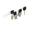 W22-00076-104 M2/P3 LOCKSET,4 KEYS,1001-1500