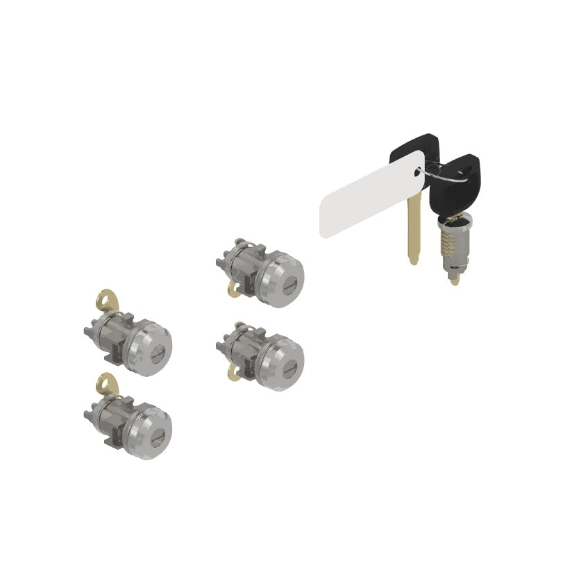 W22-00084-007 M2 4DR LOCKSET,2 KYS,1001-1500