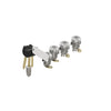 W22-00085-001 M2 4DR LOCKSET,3 KYS,1001-1500