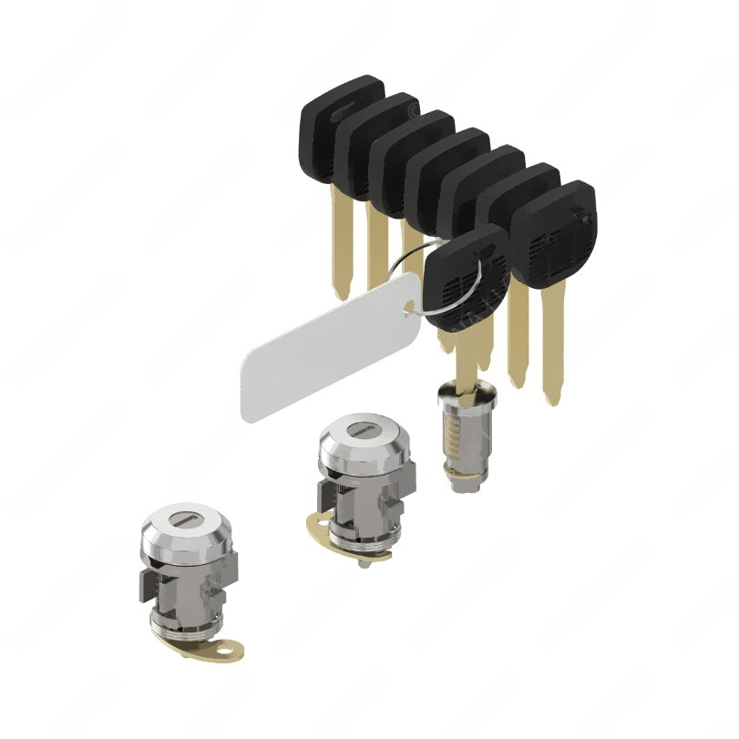 W22-00090-000 P4 LOCKSET,8 KYS,RNDM