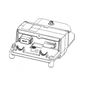 WAB 400 865 302 0 ELEC CTRL UNIT (ECU)-6S/4M,HSA,RSC,4.6