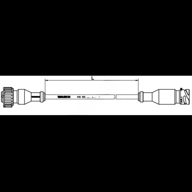 WAB 449 425 030 0 VALVE  CABLE
