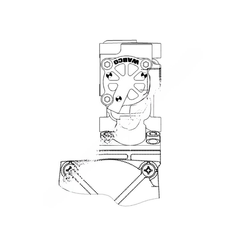 WAB 472 195 075 0 VALVE ASSEMBLY