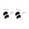 WAB 6402229232 BRAKE PAD KIT