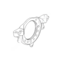 WAB 640 911 743 4 PLATE-ADAPTER,RH,RR,85 DEG,MAXXUS