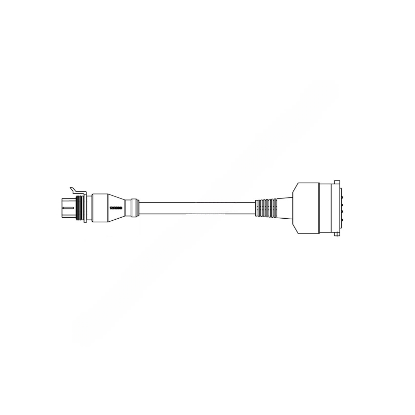 WAB 894 606 050 0 6M PIGTAIL HARN