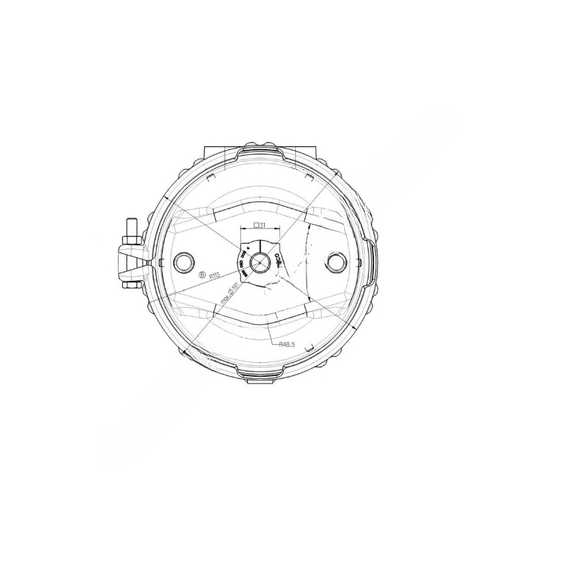 WAB 925 491 114 0 TRISTOP-CYLINDER CAM G-24/24