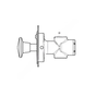 WAB 936 649 110 0 VALVE, DASH