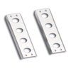 WBP WSLM245 BAR, A/C LIGHT, REAR STRAP CENTERS, PAIR