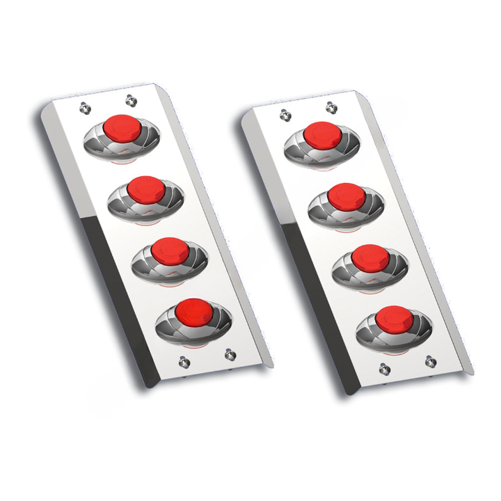 WBP WSS254 BAR, A/C LIGHT, REAR 4900FA 123IN BBC