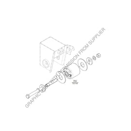 WCM SRK64.01 BSHNG RPLCMNT KIT W ECCENTRIC COLLARS