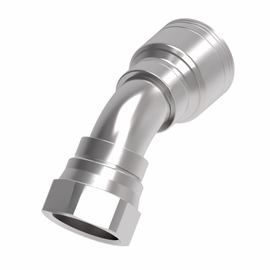 WH  12Z 696 HOSE END-SAE 37 45 DEG, FEM SWIVEL