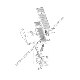 WIL 134855 PEDAL ASSY-ACCELERATOR,CUMMINS