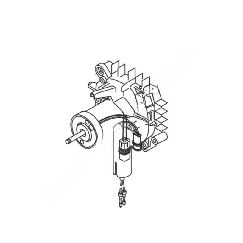 WNA 5011817A DRIVE ASSY AT20000ST 12V D B LONG FP HAR