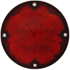 WTE 1020 5000 10 LIGHT WARNING 7 LED SEALED RED