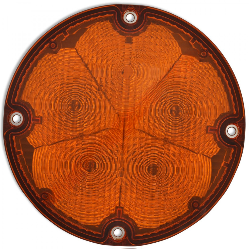 WTE 1020 5000 20 LIGHT WARNING 7 LED SEALED AMBER