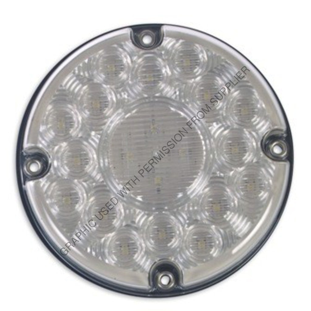 WTE 9186 5586 30 7IN LED CLEAR BACKUP LAMP