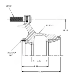 WWD 25331 0T 2533 ABS AY W/CUPS ONLY