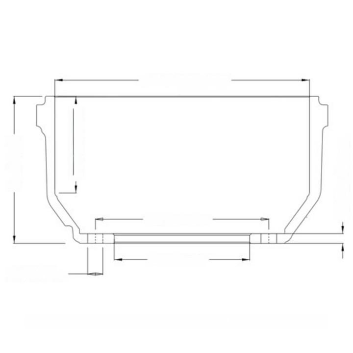 WWD 66364B BRAKE DRUM 16.50 X 6.00 BAL.