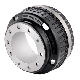 WWD 77807BW20 BRAKE DRUM-16.5X7 VORTEX W/ WIN WEAR IND