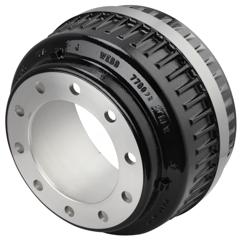 WWD 77864BW BRAKE DRUM - AFM VORTEX 16.5X7 BAL