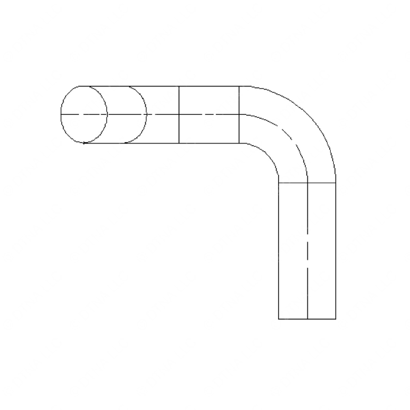 WWS 20403-3520 PIPE,RAD
