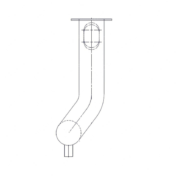 WWS 20406-3481 PIPE, RAD OUTLET