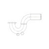 WWS 20406-3556 PIPE, RAD OUTLET