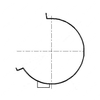 WWS 22414S3498 BAND, AIR CLEANER 13 SS