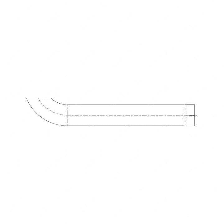 WWS 23527C3508-045 PIPE,5 STRAIGHT CHR