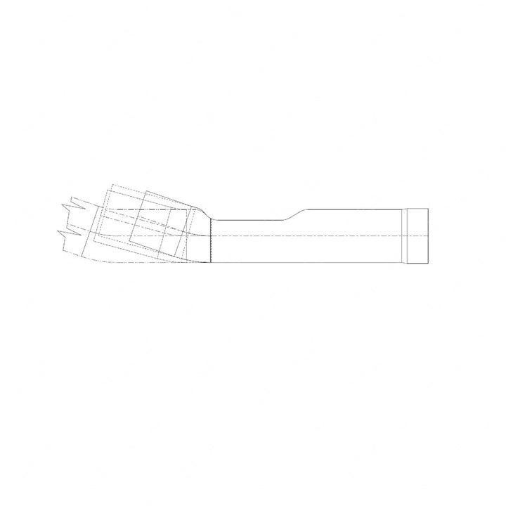 WWS 23530-3580 ELBOW,FLATTENED