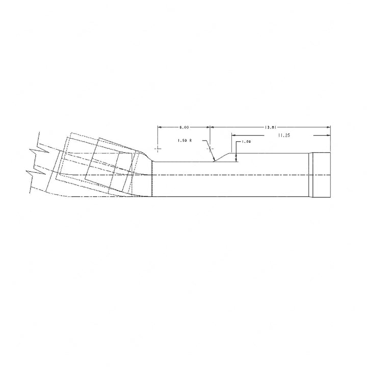 WWS 23531-3421 PIPE LWR TURBO B 340