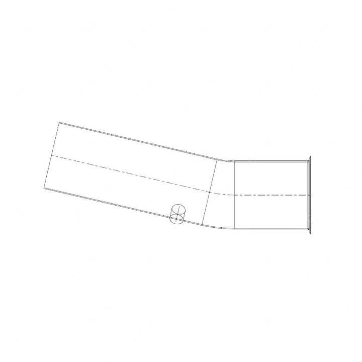 WWS 23531-3458 PIPE, TURBO UPPER