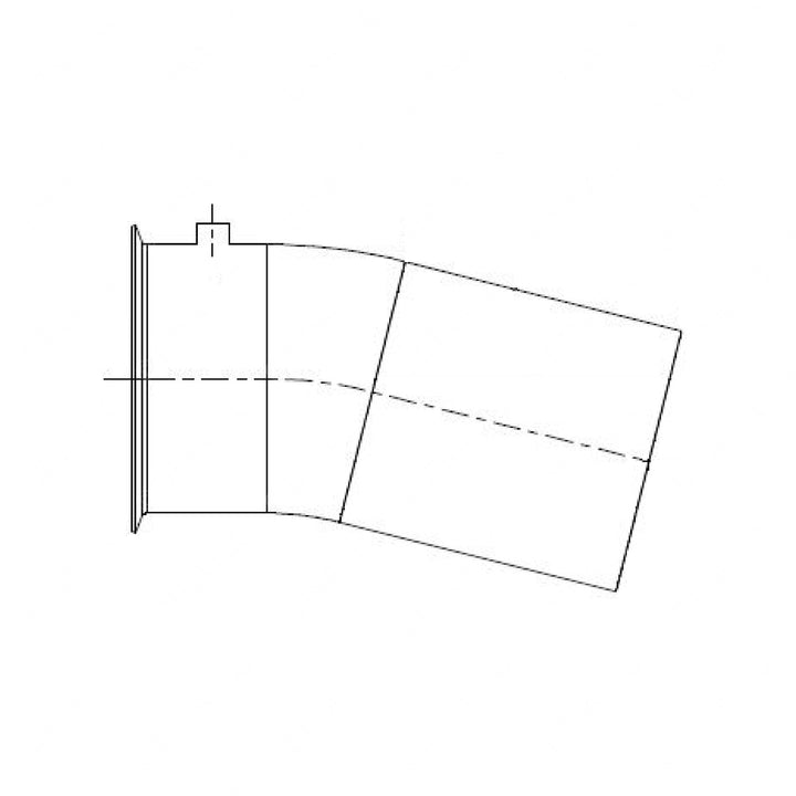 WWS 23531-3553 PIPE,UPR TURBO CAT