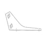 WWS 23603-3492 BRACKET, U - CLAMP UPR