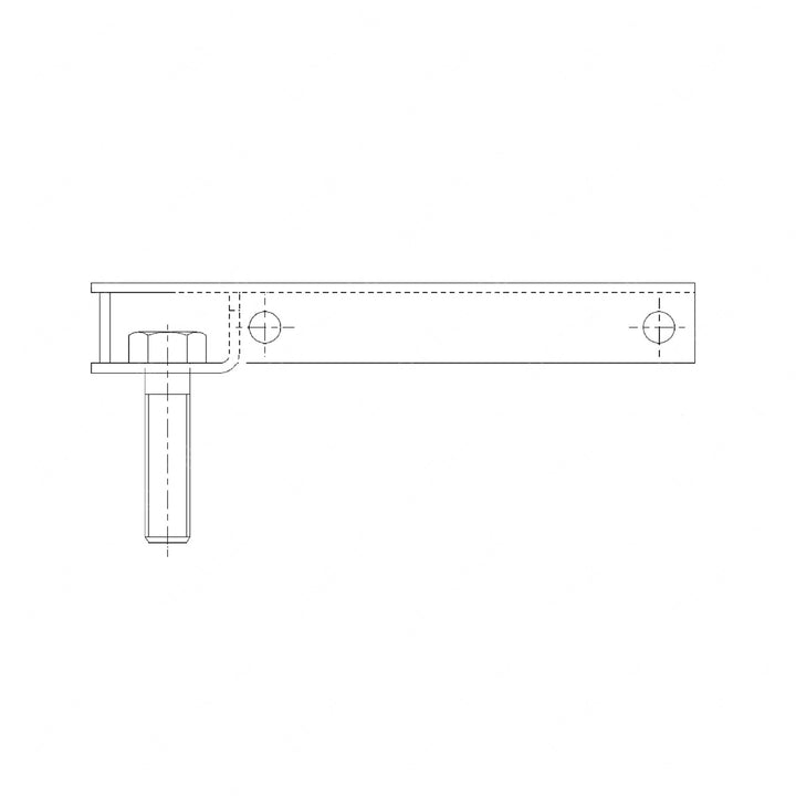 WWS 23603-3494 BRACKET, U - CLAMP LOWER